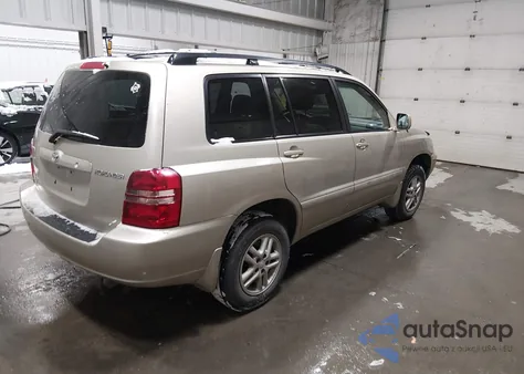 2001 Toyota Highlander z USA, uszkodzony, nr VIN JTEHD21A910010162